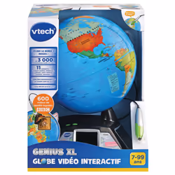 VTech Genius Xl - Globe Vidéo Interactif