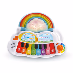 VTech Piano Arc-En-Ciel Lumi Magique, 1 an(s), Plastique, Multicolore