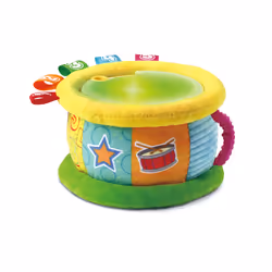 VTech Tambour Lumi Magique, 0,5 an(s), Tissu, Multicolore
