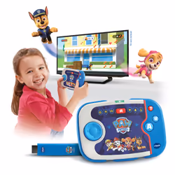 VTech Jouets Electroniques Educatifs PAT PATROUILLE - ABC SMILE TV, 3 an(s), AA, Plastique, Bleu