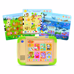 VTech TACTIKID, MA TABLETTE EDUCATIVE (JOUET AVEC PARTIE BOIS CERTIFIÉ FSC®)