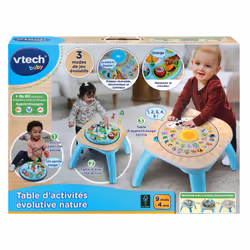 VTech TABLE D'ACTIVITÉS ÉVOLUTIVE NATURE (JOUET AVEC PARTIE BOIS CERTIFIÉ FSC®) - Vue supplémentaire 5