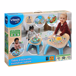 VTech TABLE D'ACTIVITÉS ÉVOLUTIVE NATURE (JOUET AVEC PARTIE BOIS CERTIFIÉ FSC®) - Vue supplémentaire 6