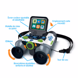 VTech Genius XL Jumelles Vidéo Éducatives Multicolore Dès 5 Ans - Vue supplémentaire 2