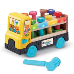 VTech LUMI CAMION TAP TAP (JOUET AVEC PARTIE BOIS CERTIFIE FSC)