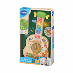 VTech MA GUITARE LUMI MAGIQUE (JOUET AVEC PARTIE BOIS CERTIFIE FSC) - Vue supplémentaire 4