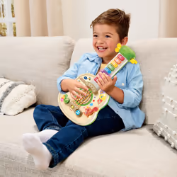 VTech MA GUITARE LUMI MAGIQUE (JOUET AVEC PARTIE BOIS CERTIFIE FSC) - Vue supplémentaire 8