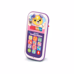 VTech ALLO BEBE MESSAGES MAGIQUES ROSE, Téléphone pour enfant, 0,75 an(s), 147 g, Rose