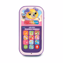 VTech ALLO BEBE MESSAGES MAGIQUES ROSE