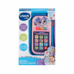VTech ALLO BEBE MESSAGES MAGIQUES ROSE