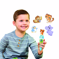 VTech MAGIBOOK STORY'FRIENDS - STARTER PACK (2 LIVRES INCLUS DONT "JE DÉCOUVRE L'ÉCOLE MATERNELLE" ) - Vue supplémentaire 4