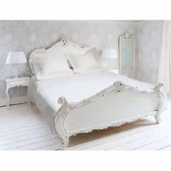 Parure pour lit de 2 Personnes, composée de 4 pièces: - 1 drap plat 240x300 cm - 1 drap housse 140x190 cm avec bonnet de 25 c ...