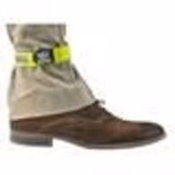 Serre-pantalon ZEFAL - Jaune fluo - Bande réfléchissante - Longueur 38 cm