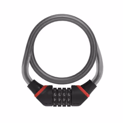 Antivol câble vélo spiral à combinason code Zefal K-Traz C6