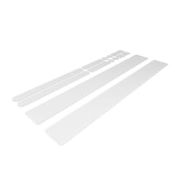 Lot de 14 protection cadre invisible matt Zefal skin armor
