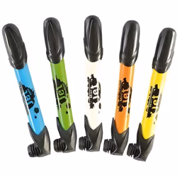 Pompe à vélo Zefal Mini Jet double valves - Orange - Pompe légère et compacte pour vélo loisir