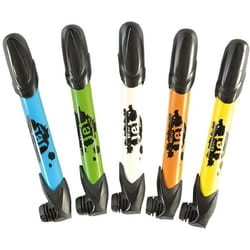 Pompe à vélo Zefal Mini Jet double valves - Orange - Pompe légère et compacte pour vélo loisir