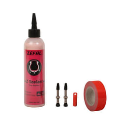 Kit tubeless Zefal 9 m - Valve Presta 40 mm - Pour Vélo sur route - ZEFAL