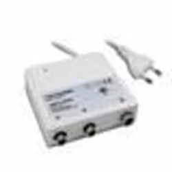 Amplificateur dintérieur - METRONIC - 332176 - Gain 30 dB - Protection 4G - Antenne TV blanche
