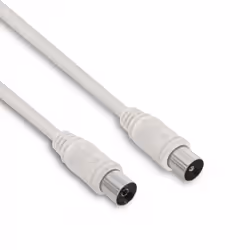 Câble TV coaxial 952 mm mâle/fem. 2 m