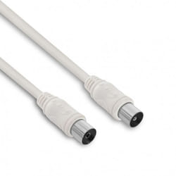 Câble TV coaxial 952 mm mâle/fem. 2 m