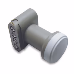 LNB - METRONIC - Quad Universel - 4 Sorties - Compatible avec tous les décodeurs - Excellente réception HD/4K