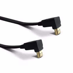 Câble HDMI - METRONIC - Plat coudé - 15 m - High Speed - Connecteurs dorés