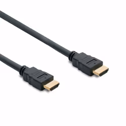 Ce câble HDMI High Speed permet la liaison numérique audio et vidéo, haute définition, entre 2 appareils équipés d'une prise  ...