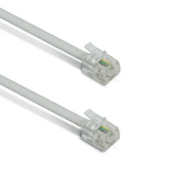 Câble téléphonique RJ11 mâle-mâle 5 mètres