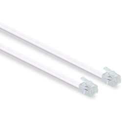 Câble téléphonique RJ11 mâle/mâle 15 m