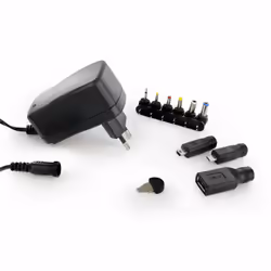 Cette alimentation universelle permet d'alimenter et charger tous les petits appareils électroniques jusqu'à 600 mA (certains ...
