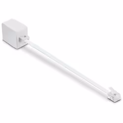 Cet adaptateur permet de raccorder un câble Ethernet RJ45 à une prise RJ11 en T. Vous pouvez ainsi brancher le cordon RJ45 de ...
