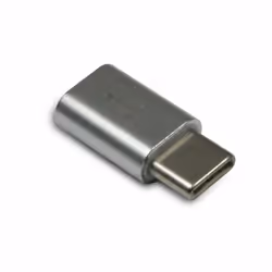 Cet adaptateur permet d'utiliser les câbles micro USB avec les téléphones ou tablettes équipés d'une prise USB-C. L'adaptateu ...