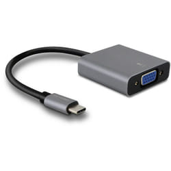 Mooov - Adaptateur usb-c mâle vers vga fem. - gris