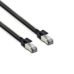 Câble Ethernet RJ45 CAT 8 mâle/mâle tressé - S/FTP 15 m