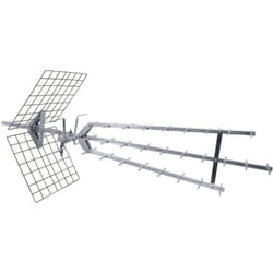 Metronic - Antenne d'extérieur uhf amplifiée 43 dB