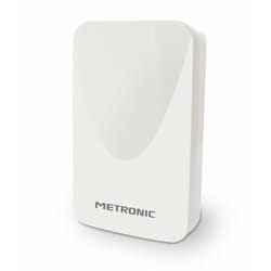 Metronic - Antenne d'extérieur plate hd amplifiée 43 dB compatible 4K - blanche
