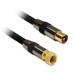 Metronic 419005, 1,5 m, Antenne, Antenne, Antenne, Noir