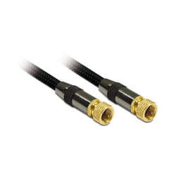 Metronic 419011 câble coaxial Antenne 5 m Noir