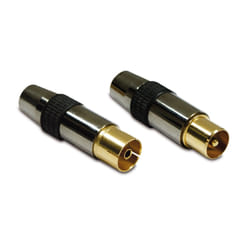 Metronic 419101 connecteur coaxial Type F 2 pièce(s)