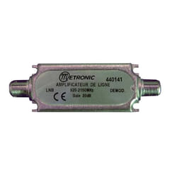 Metronic 440141 connecteur coaxial Type F 1 pièce(s) 75 Ohm