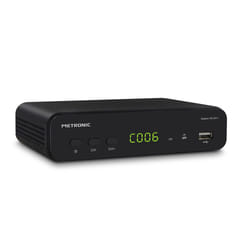 Metronic Zapbox décodeur Avec fil Noir