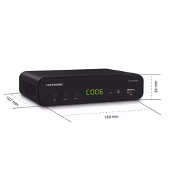 Metronic Zapbox décodeur Avec fil Noir - Vue supplémentaire 5