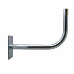 Metronic - Fixation murale - déport de 450 mm, tube diam. 40 mm, galva - Gris