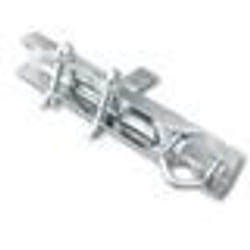 Cerclage double - METRONIC - Ø25 à 50 mm - Zingué blanc - Pour mât - Résistant