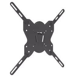 Metronic 451065, 139,7 cm (55"), 400 x 400 mm, 400 x 400 mm, -10 - 10°, Métal, Noir