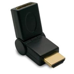 Metronic 460071 changeur de genre de câble HDMI Noir