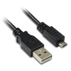 Metronic 470216 câble USB 1,8 m USB 2.0 USB A Micro-USB B Noir