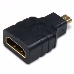 Metronic 470306, Micro HDMI, HDMI, Noir