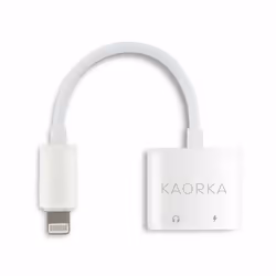 Cet adaptateur permet de recharger votre iPhone 7 ® ou une version supérieure (7+/8/8+/X), tout en utilisant un casque audio  ...